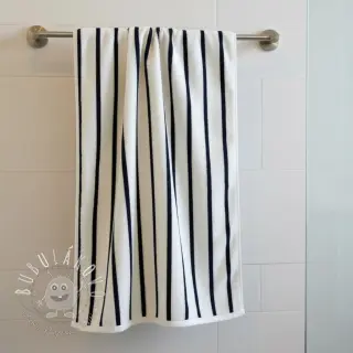 Froté YARN DYED Stripe SMALL dark blue