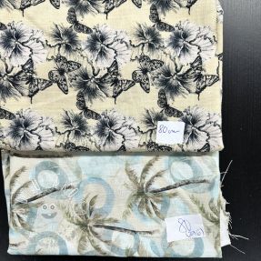 Balík látok ľan s bavlnou 051