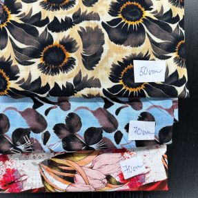 Balík látok ľan s bavlnou 054