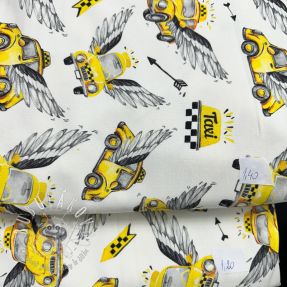 Balík látok teplákovina digital print 0353