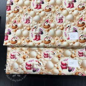 Balík látok úplet digi tlač 2178