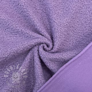 Fleece TEDDY DOUBLE SIDED lilac