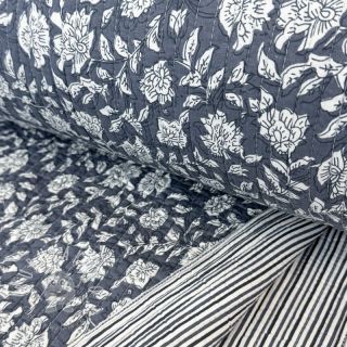 Bavlnená látka QUILT Gange gris