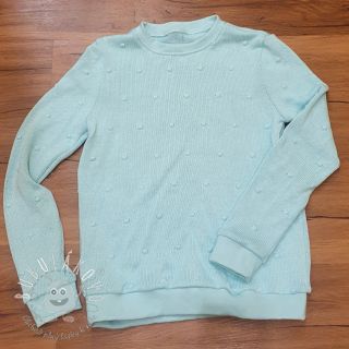 Svetrovina BIG KNIT DOT mint