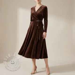 Zamat VELVET STRETCH dark brown