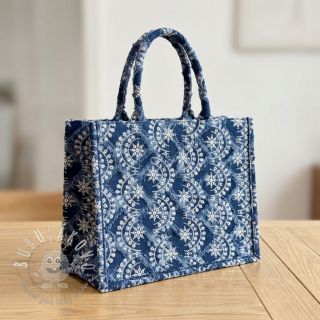 JEANS DENIM EMBROIDERY Fera design B