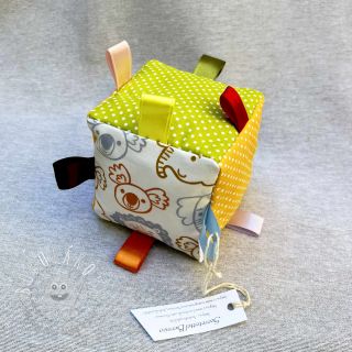 Bavlnená látka Safari animals ecru