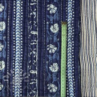 Bavlnená látka QUILT Gange bleu