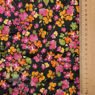 Bavlnená látka VOILE STEPPED Ophelia flower digital print