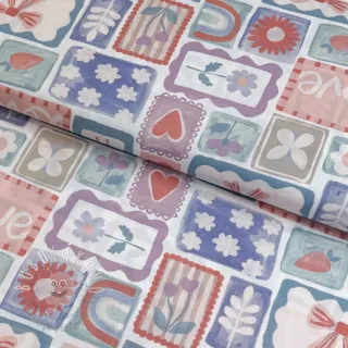 Bavlnená látka Patchwork digital print