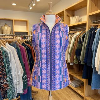 Bavlnená látka VOILE STEPPED Daria flower purple digital print