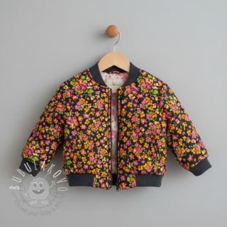 Bavlnená látka VOILE STEPPED Ophelia flower digital print