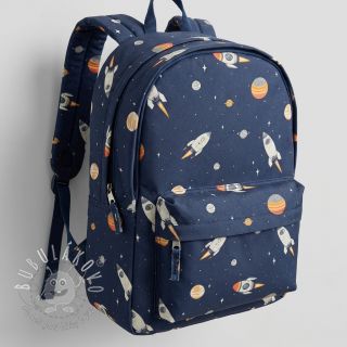 Bavlnená látka Space digital print