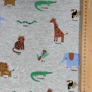 Úplet Safari melange grey