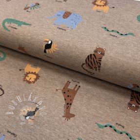 Úplet Safari melange taupe