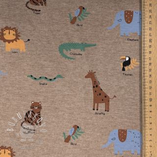 Úplet Safari melange taupe