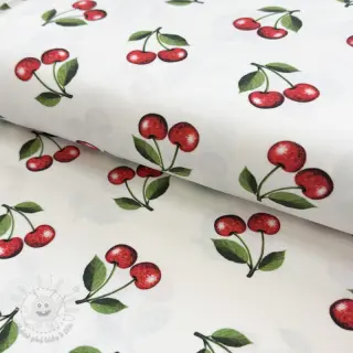 Úplet Cherries digital print