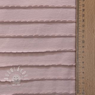 Úplet RUFFLES powder pink