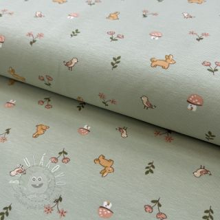 Úplet Bunnies sage ORGANIC