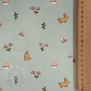 Úplet Bunnies sage ORGANIC