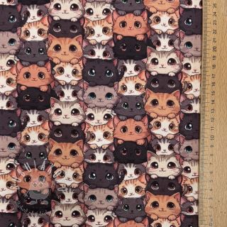 Úplet Cats digital print