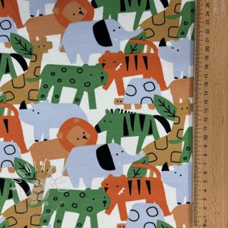 Teplákovina Animaland white