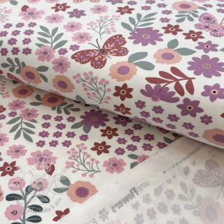 Teplákovina Flowers Azriel offwhite