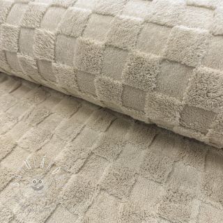 Fleece JACQUARD Check ecru