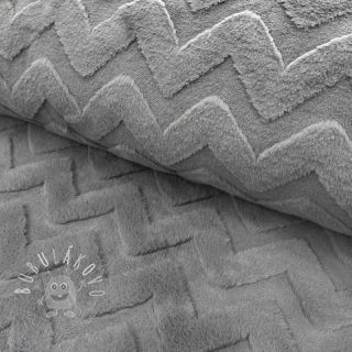 Fleece Abstract grey