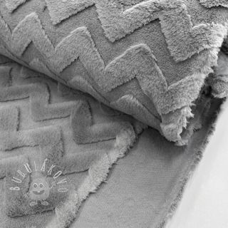 Fleece Abstract grey