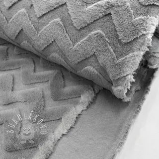 Fleece Abstract grey
