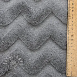 Fleece Abstract grey