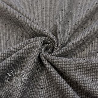 Látka na kostým PIED DE POULE BRUSHED Studs