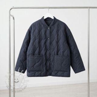 Prešívaná látka ZIG ZAG black