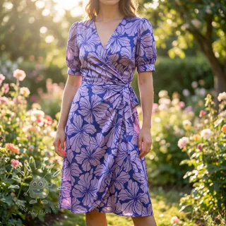 Viskóza RADIANCE Duna blue