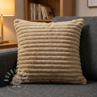 Umelá kožušina Stripes Luxe beige