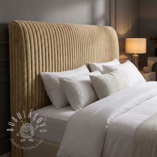 Umelá kožušina Stripes Luxe beige