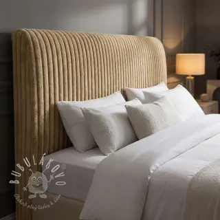 Umelá kožušina Stripes Luxe beige