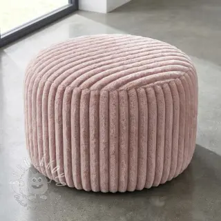 Umelá kožušina Stripes Luxe old rose