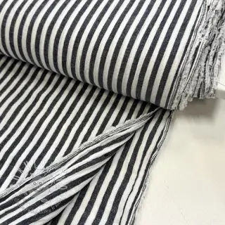 Dvojitá gázovina/mušelín YARN DYED Summer stripe navy