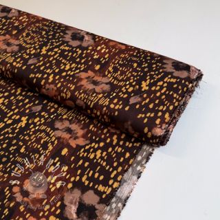 Viskóza SATIN Abstract flow digital print