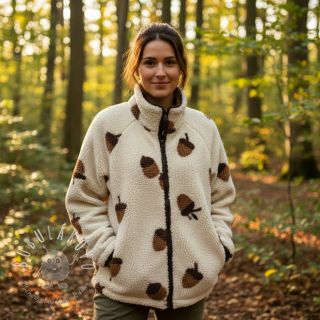 Kabátovina TEDDY JACQUARD Acorns