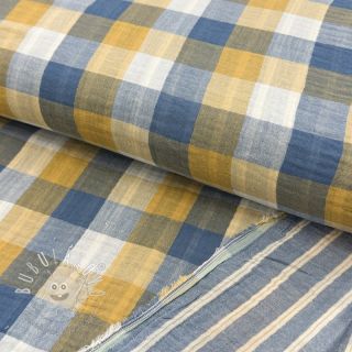Dvojitá gázovina/mušelín DOUBLE SIDED Summer Check