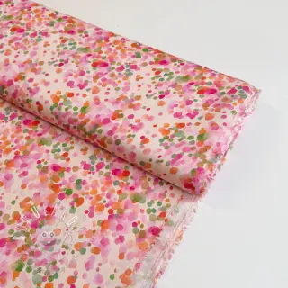 Viskóza SATIN Dots digital print