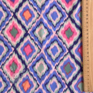 Viskóza RADIANCE Abstract purple digital print