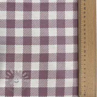 Bavlnená látka FLANNEL BIG Check mauve