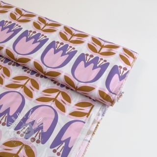 Viskóza ECOVERO Flowers Celia white