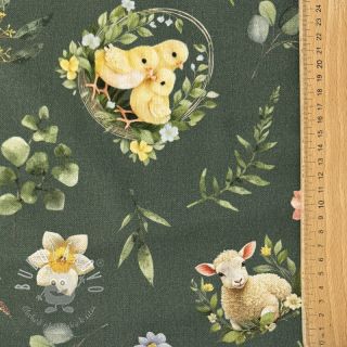 Dekoračná látka Bohemian Easter Mood digital print