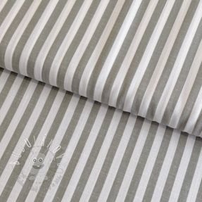 Viskóza YARN DYED Stripes SMALL green