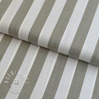 Viskóza YARN DYED Stripes BIG green